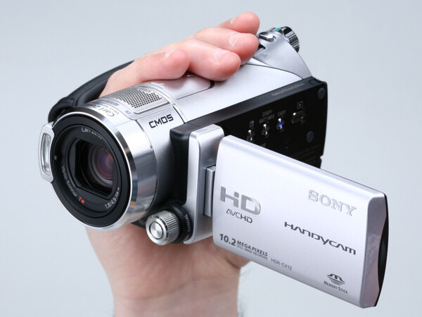 メモリースティックビデオカメラ「HDR-CX12」