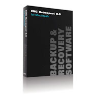 EMC Retrospect 8.0 for Mac Desktop 3 User 英語版