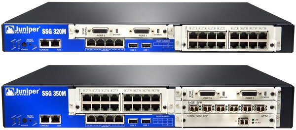 写真5　日立システムアンドサービスでも稼ぎ頭になっているジュニパーのSSGシリーズ（写真はSSG320/350）