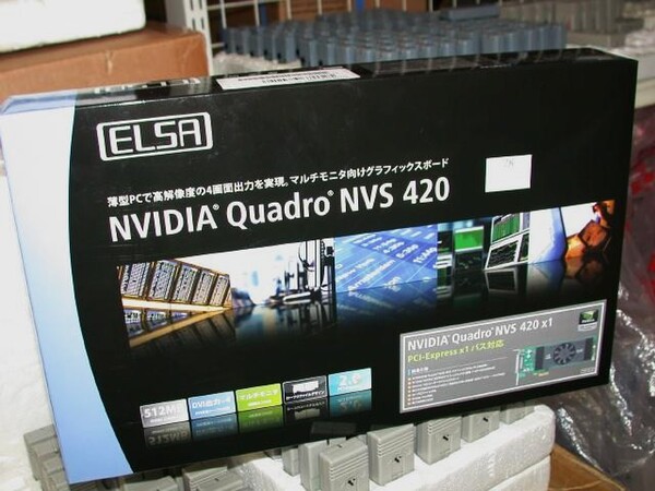 「NVIDIA Quadro NVS 420 x1」