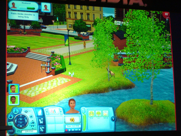 IONプラットフォーム上で動く「The Sims 3」