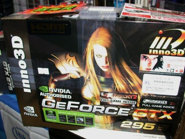 「GeForce GTX295 Platinum 1792MB GDDR3 PCI-E」