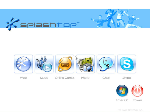 SlashtopのWebブラウザーの画面