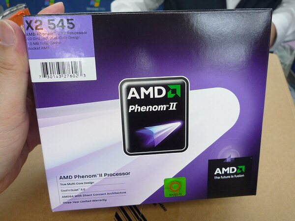 「AMD Phenom II X2 545」