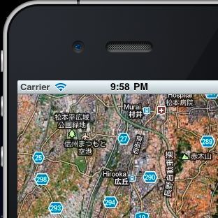 MapKitなら4行で作れるiPhone用地図アプリ
