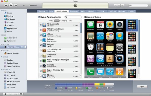 iTunes 9