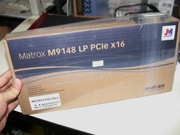MATROX M9148 LP PCI e 16 DisplayPort 4画面