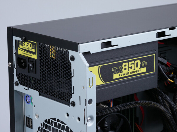 NEXTGEAR i500PA1の強みは850W電源の標準搭載