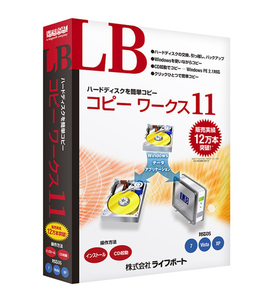 「LB コピー ワークス11」のパッケージ