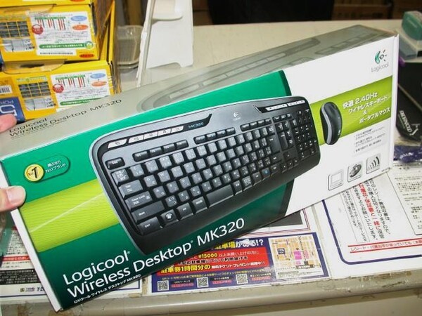 「Logicool Wireless Desktop MK320」