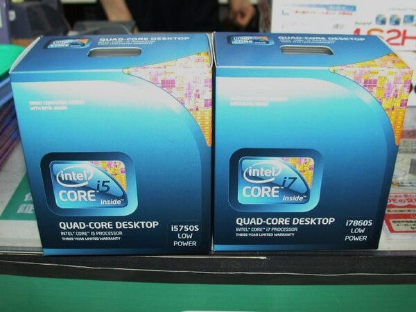 「Core i7-860S」と「Core i5-750S」