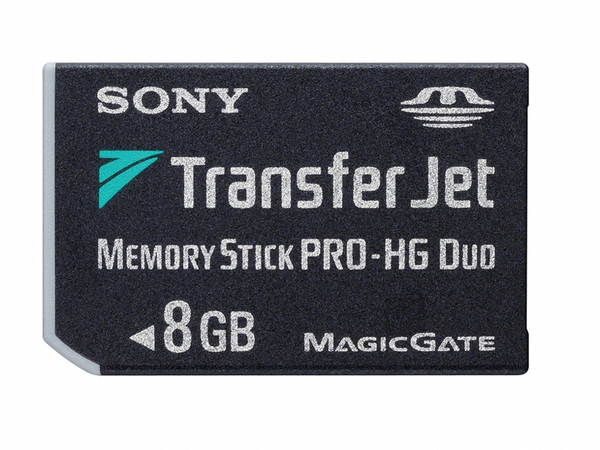 「TransferJet」対応メモリースティック Duo