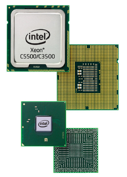 Xeon C5500/C3500とチップセットのイメージ