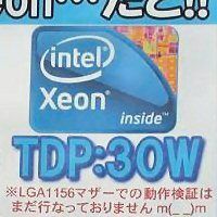 Intel　xeon Ｌ３４０６