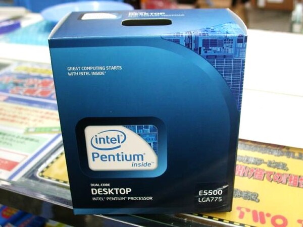 「Pentium Dual Core E5500」