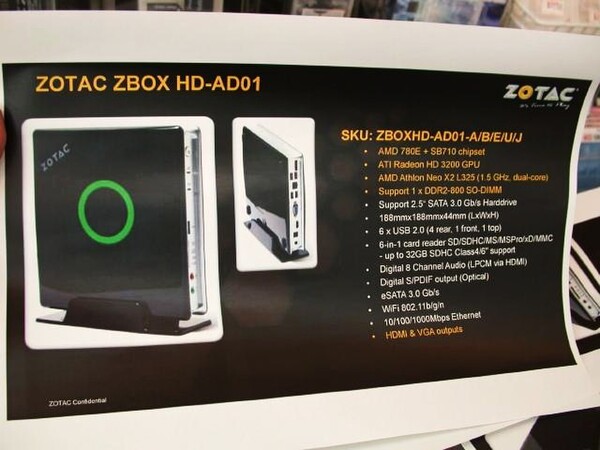 「ZBOX HD-AD01」