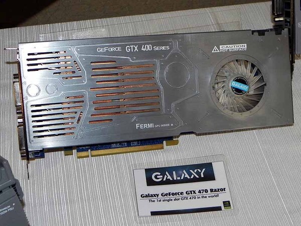 「Galaxy GeForce GTX470 Razor」