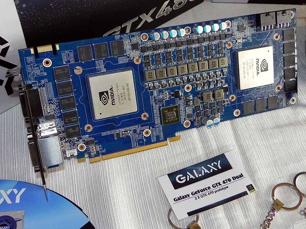 「Galaxy GeForce GTX470 Dual」