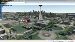 Bing Maps 3Dの画面の例