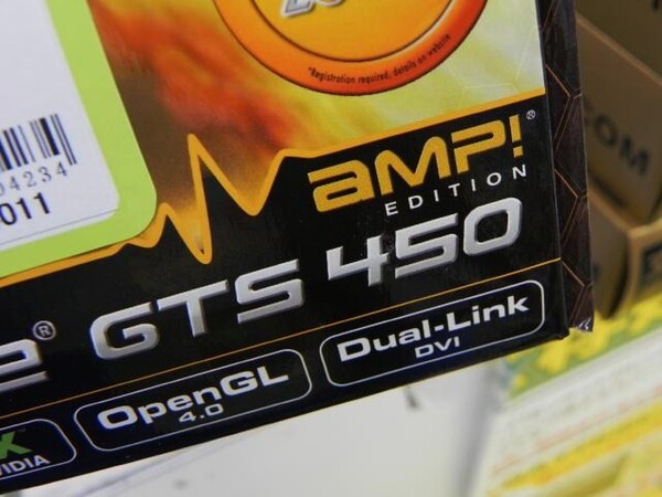 「GeForce GTS 450 AMP! EDITION」