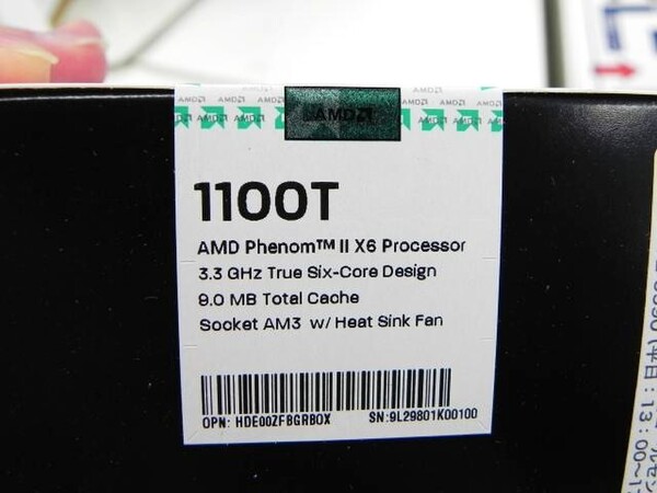 「Phenom II X6 1100T Black Edition」