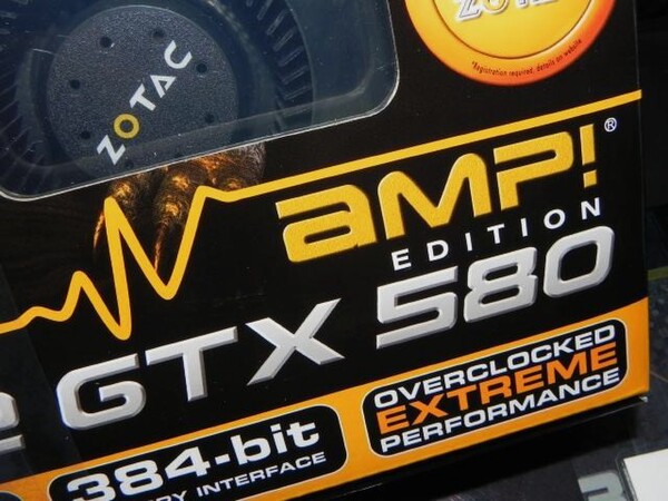 「GeForce GTX 580 AMP」