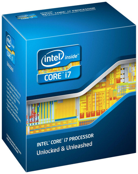 Core i7-2600Kのパッケージ
