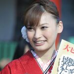 “みーまー”主演の大政絢、振袖姿で成人式＆映画ヒット祈願!!