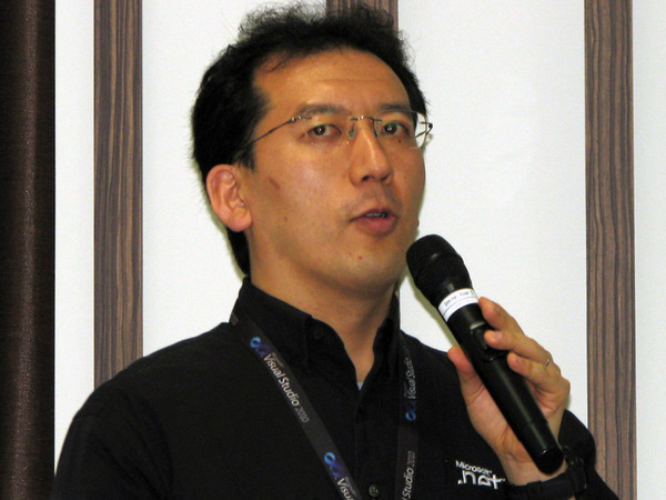 日本マイクロソフトのメディア担当シニアテクノロジースペシャリストの畠山大有氏