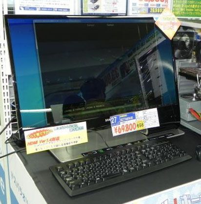 ASCII.jp：27インチ3D液晶がSAMSUNGから！ Bluetoothメガネが付属