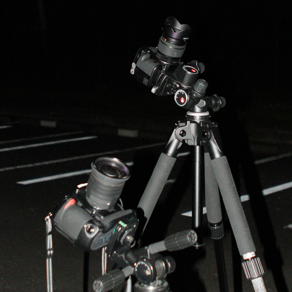 PENTAXのデジタル一眼「K-5」と、PENTAXデジカメ専用GPSユニット「O-GPS1」を組み合わせて天体撮影に挑戦！