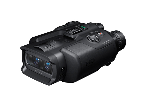 電子双眼鏡の「DEV-5」など、ソニーは60pの動画を撮れる様々な製品をいち早く展開している