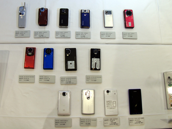 シャープの携帯電話に採用されているのはもちろんだが、実は生産したモジュールの大半は他社の携帯電話に搭載されているという
