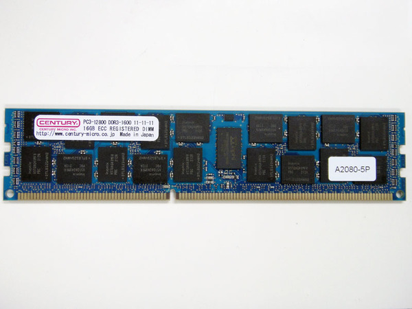 ASCII.jp：1枚で16GBのDDR3メモリーが入荷、来週にも販売開始予定！