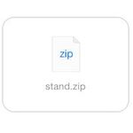 iOS 7の「メール」なら添付されたZipファイルも確認できる