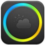 iPhoneらしいオシャレさ満点の天気アプリ『Partly Cloudy』