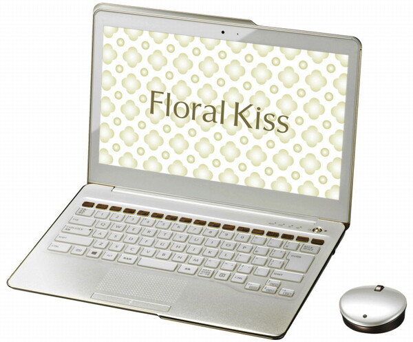 富士通人気モデル フローラルキス　Flora kiss パソコン　pc 女性向け