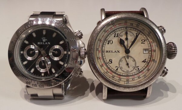 大昔のRELAX社は、パロディ系のROLEX腕時計のコピー会社だったが一皮むけた