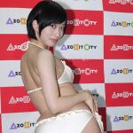 アイドルの定番は裸に見える水着!?　倉持由香、念願の1stDVD