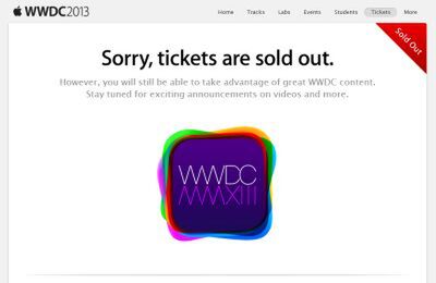 wwdc sold out