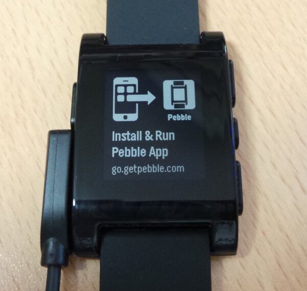 Pebble AppsがPebble Watch本体に転送導入される