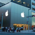 「iPhone 5」行列がスタート！ アップルストア銀座前に約120人