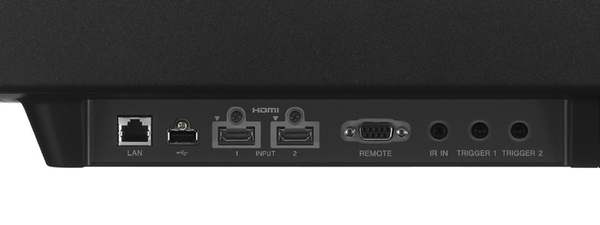 インターフェース。HDMI入力は2系統となる