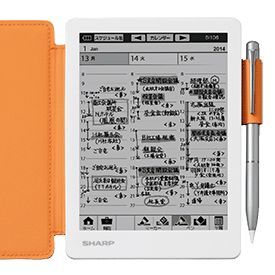 ASCII.jp：スケジュール機能を搭載した「電子ノートWG-S20」発表