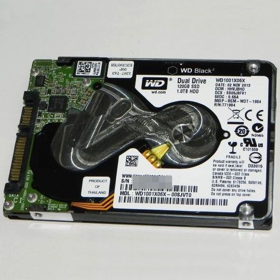 ASCII.jp：120GB SSD＋1TB HDDのWD製デュアルドライブが展示開始
