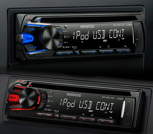 ASCII.jp：イルミネーションで車内を彩るiPhone対応車載CD／USB