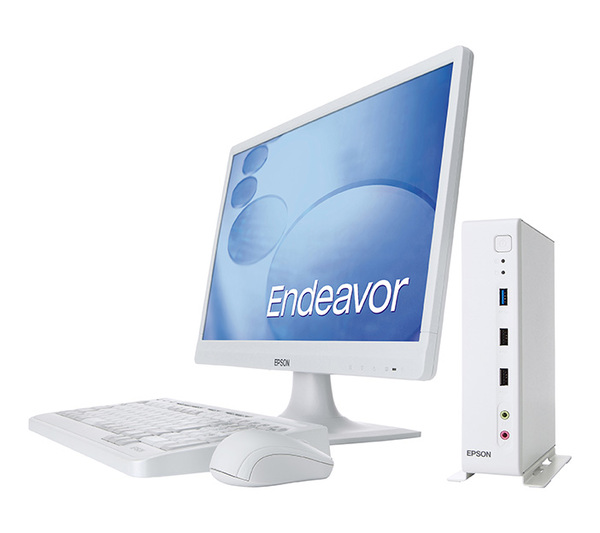 小型デスクトップPC EPSON Endeavor ST170EストレージSSD275GBc