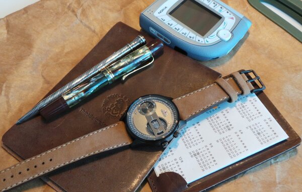 普通のデジアナ腕時計と違って、組み合わせるコンビネーションはなかなか難しいかもしれない