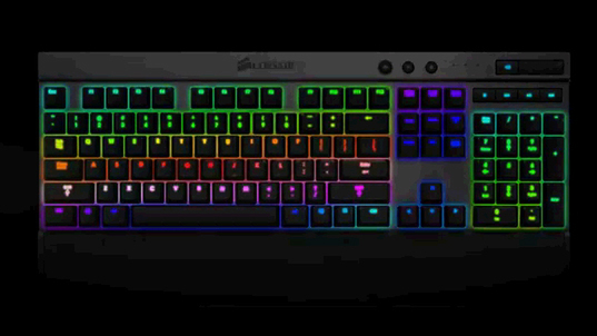 Ascii Jp コルセア 1680万色に光るメカニカルゲーミングキーボードを発表