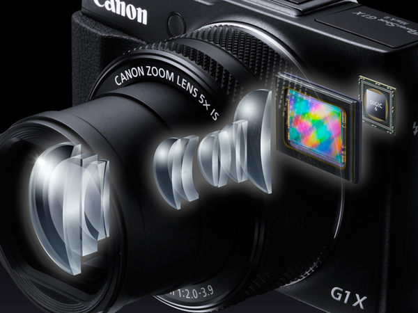 PowerShot G1 X MarkIIが採用する11群14枚のレンズは撮像素子や画像処理エンジンに最適化されている